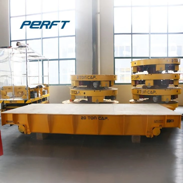 Battery Power Electric Rail Industrial Wagon
