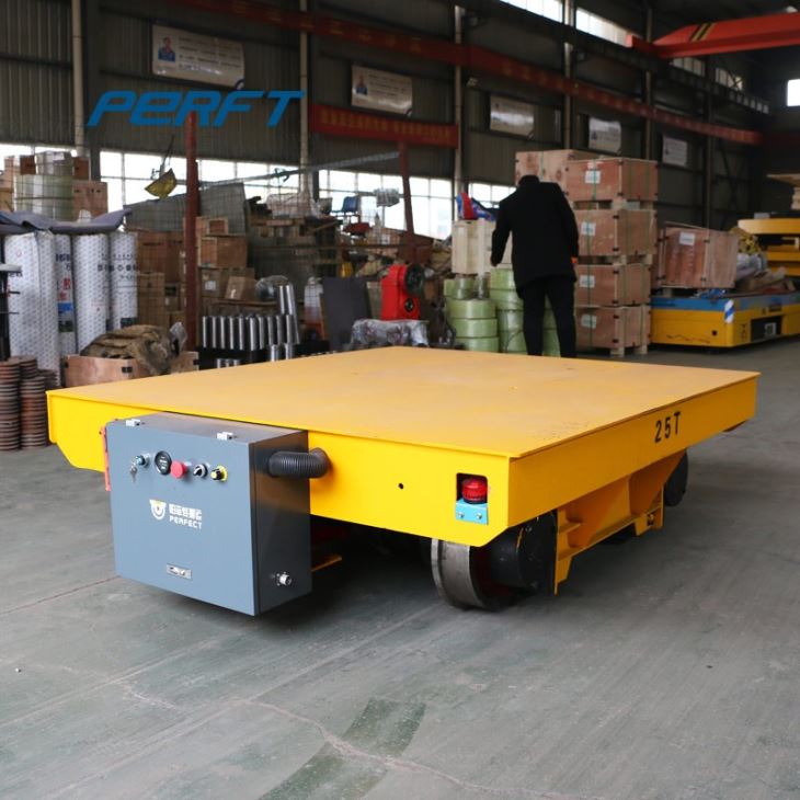Battery Power Rail Flat Cart